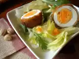 Ricetta Frittura di uova sode con granella di pistacchio e mandorle