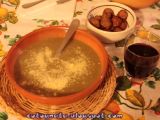 Ricetta Vellutata di fave e finocchi con polpette di magro.... il sole mentitore..