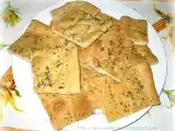 Ricetta Schiacciata croccante alle erbe