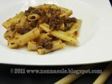 Ricetta Un piatto napoletano? candele al ragù genovese