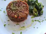 Ricetta Tortino di riso thai rosso con verdure saltate