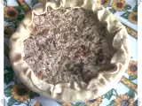 Ricetta Torta salata con ricotta, funghi champignon e speck