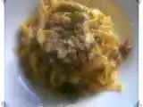 Ricetta Fettuccine al ?ragù bianco? e funghi champignon