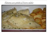 Ricetta Filetti di platessa con patate al burro salato