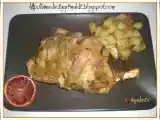 Ricetta Cosciotto di agnello in gremolada all'arancia con patate al forno