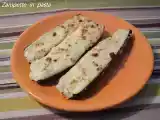 Ricetta Barchette di zucchine con besciamella al parmigiano