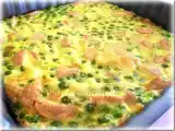 Ricetta Frittata al forno con piselli e wurstel