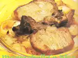 Ricetta Costine o bistecche di maiale con le mele