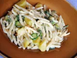 Ricetta Pasta con zucchine, patate e stracchino