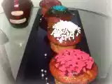 Ricetta Muffins con crema di pesche, cacao e amaretti
