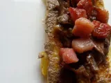 Ricetta Cosa cucino: polenta con funghi e pancetta al profumo di tartufo bianco