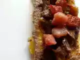 Ricetta Cosa cucino: polenta con funghi e pancetta al profumo di tartufo bianco