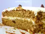 Ricetta Torta alle carote e nocciole con crema al cioccolato bianco