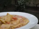 Ricetta Maltagliati freschi in zuppa di ceci