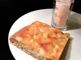 Ricetta Focaccia di semola rimacinata con lievito madre semi-integrale e sale rosa