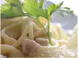 Ricetta Spaghetti limonati con bocconcini di pollo