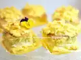 Ricetta Quadrotti di torta mimosa con crema chantilly al limone