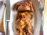 Ricetta Filetto di maiale alle mele e prugne