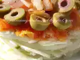 Ricetta Insalata di finocchi, arance e pesce spada affumicato