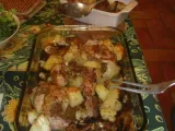 Ricetta Men in the kitchen : coniglio con patate e cipolle