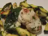 Ricetta Coda di rospo con zucchine