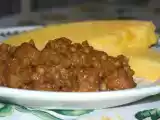 Ricetta Polenta con salsiccia e piselli del nonno edo