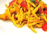 Ricetta Trofie con cernia e zafferano