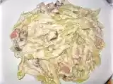 Ricetta Pasta con ricotta, funghi e prosciutto cotto
