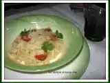 Ricetta Il mediterraneo in tavola con linguine al pate' di ricciola