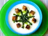 Ricetta Vellutata di sedano rapa in salsa di acciughe