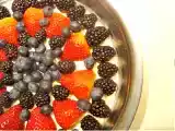 Ricetta Cheesecake ai frutti di bosco con latte condensato e panna montata