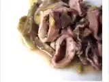 Ricetta Insalata calda di calamari, carciofi e acciughe