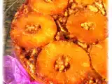 Ricetta La torta rovesciata con ananas e noci