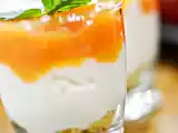 Ricetta Bicchierino di croccante, crema di ricotta e gelée di arancia