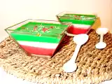 Ricetta Panna cotta tricolore alleggerita