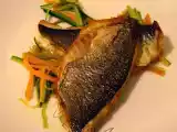 Ricetta Filetti di orata con verdure