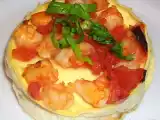 Ricetta Lasagne al pesce spada, mela verde e gamberetti