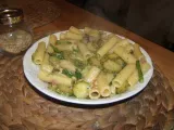 Ricetta Rigatoni asparagi selvatici e zucchine