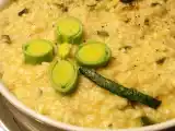 Ricetta Risotto zucchine, pomodorini e pesce spada