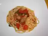 Ricetta Gli spaghetti con bottarga di sgombro e rucola