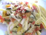Ricetta Mezze zite in teglia con ragu' dell'orto