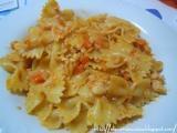 Ricetta Farfalle al merluzzo