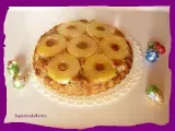 Ricetta Torta all'ananas caramellato con crema pasticcera