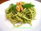 Ricetta Bavette al pesto di rucola e noci
