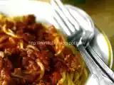 Ricetta Tajarin al ragù di salsiccia di bra
