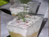 Ricetta Bicchierini di cheese cake salati ai taralli e crema alla finocchiona