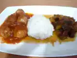Ricetta Riso basmati con polpettine di carne e melanzane al pomodoro