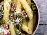 Ricetta Pasta risottata agli asparagi selvatici
