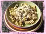 Ricetta Fusilloni con melanzane e salsiccia