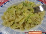 Ricetta Farfalle alla carbonara di zucchine